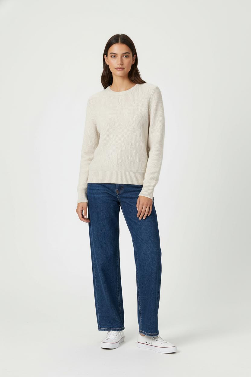 Pull Beige - Taille XS/34 de la marque ba&sh | PARAD88752 - Vendu par Paradigme - Image 1