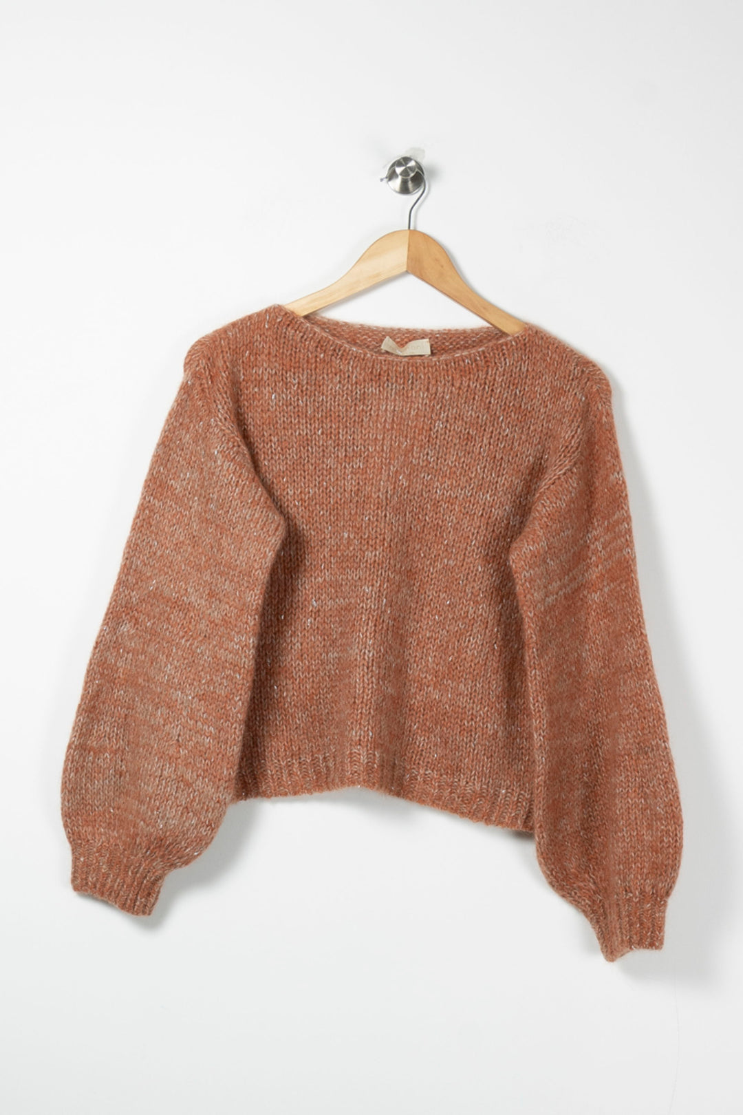 Pull Orange - Taille XS/34 de la marque Momoni | PARAD88754 - Vendu par Paradigme - Image 2