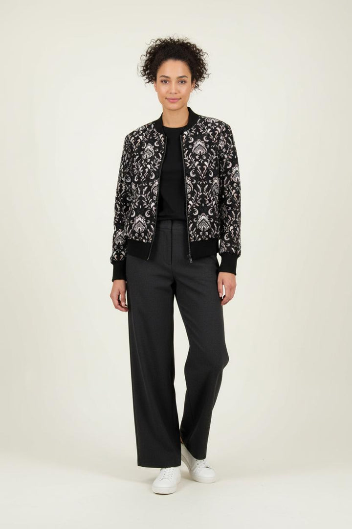Blouson Noir et Blanc - Taille S/36 de la marque The Kooples | PARAD88755 - Vendu par Paradigme - Image 1