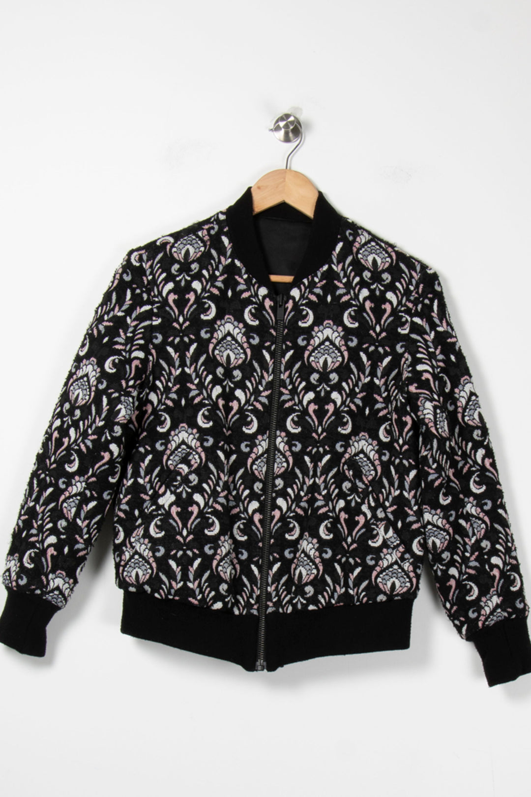 Blouson Noir et Blanc - Taille S/36 de la marque The Kooples | PARAD88755 - Vendu par Paradigme - Image 2
