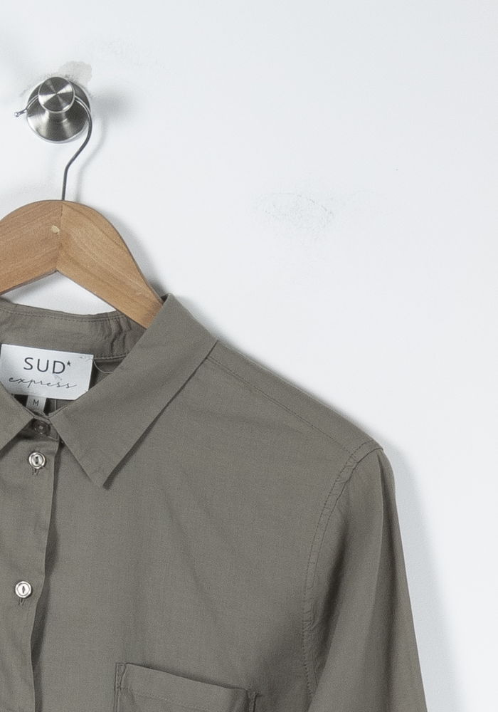Chemise Verte - Taille M/38 de la marque Sud express | PARAD88769 - Vendu par Paradigme - Image 3