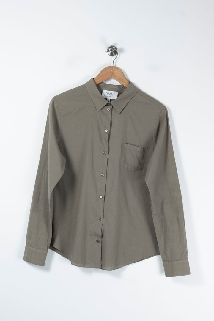 Chemise Verte - Taille M/38 de la marque Sud express | PARAD88769 - Vendu par Paradigme - Image 2