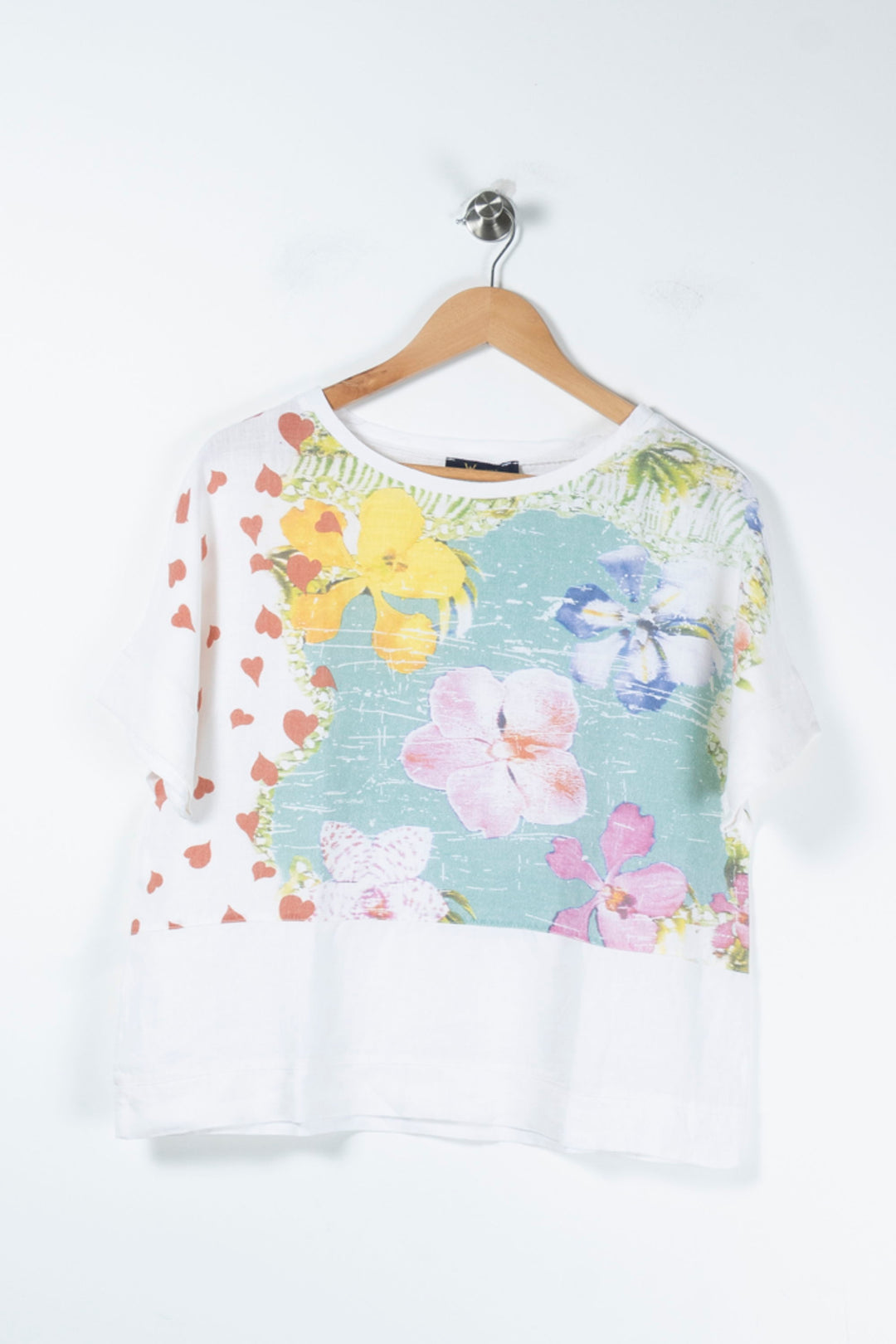 T-shirt Blanc et Vert - Taille M/38 de la marque Weill | PARAD88776 - Vendu par Paradigme - Image 2
