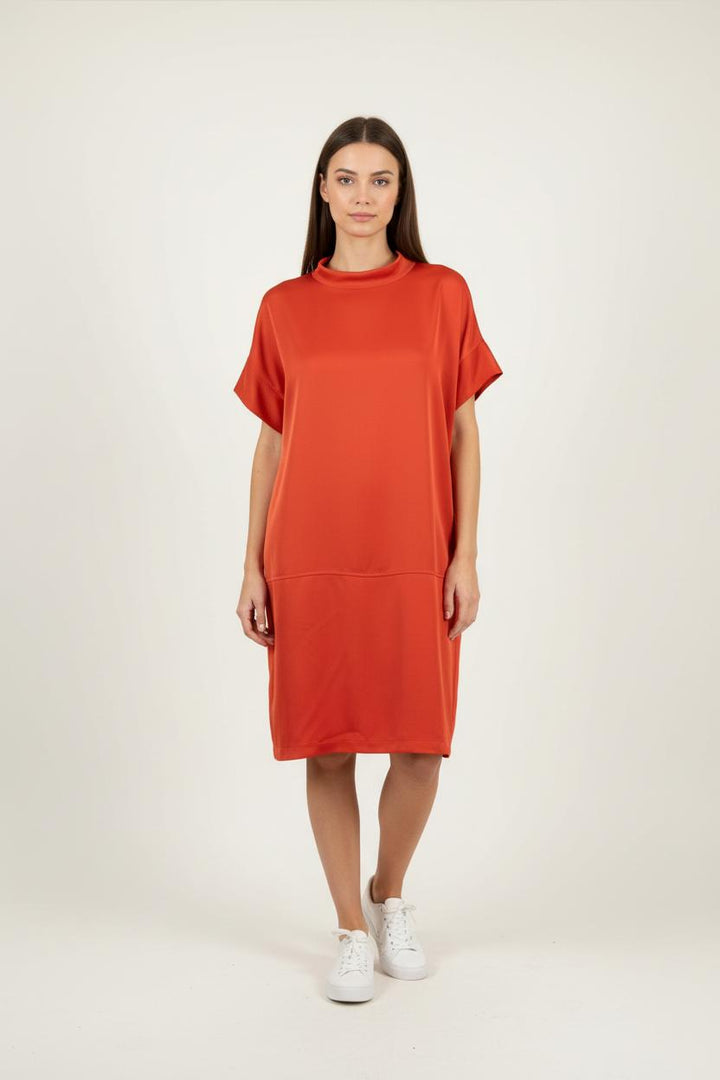 Robe Droite Orange - Taille M/38 de la marque Weill | PARAD88780 - Vendu par Paradigme - Image 1