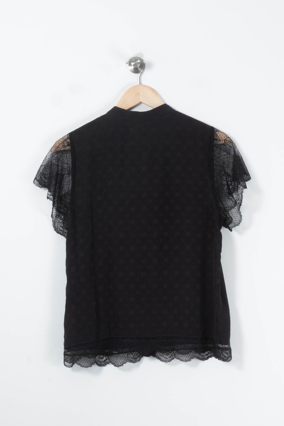 Blouse Noire - Taille S/36 de la marque Zadig&Voltaire | PARAD88785 - Vendu par Paradigme - Image 4