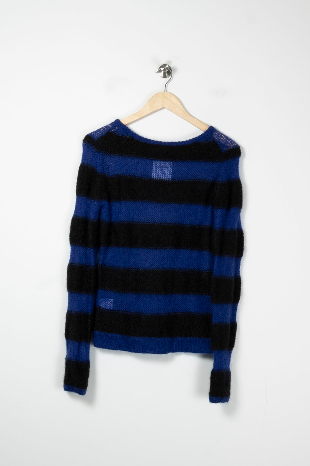 Pull Bleu et Noir - Taille M/38 de la marque Maje | PARAD88797 - Vendu par Paradigme - Image 4