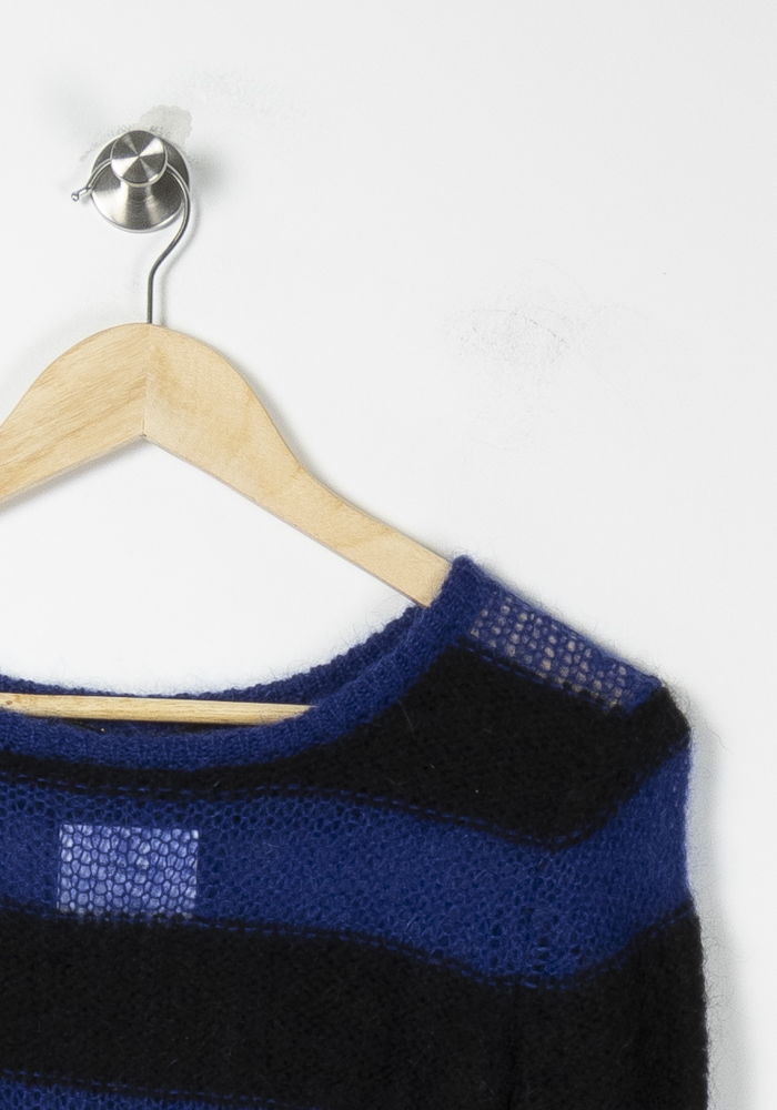 Pull Bleu et Noir - Taille M/38 de la marque Maje | PARAD88797 - Vendu par Paradigme - Image 3