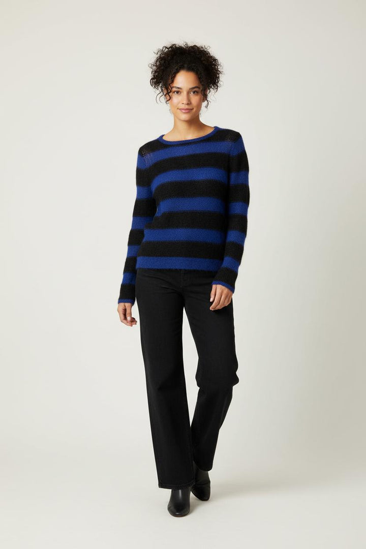 Pull Bleu et Noir - Taille M/38 de la marque Maje | PARAD88797 - Vendu par Paradigme - Image 1