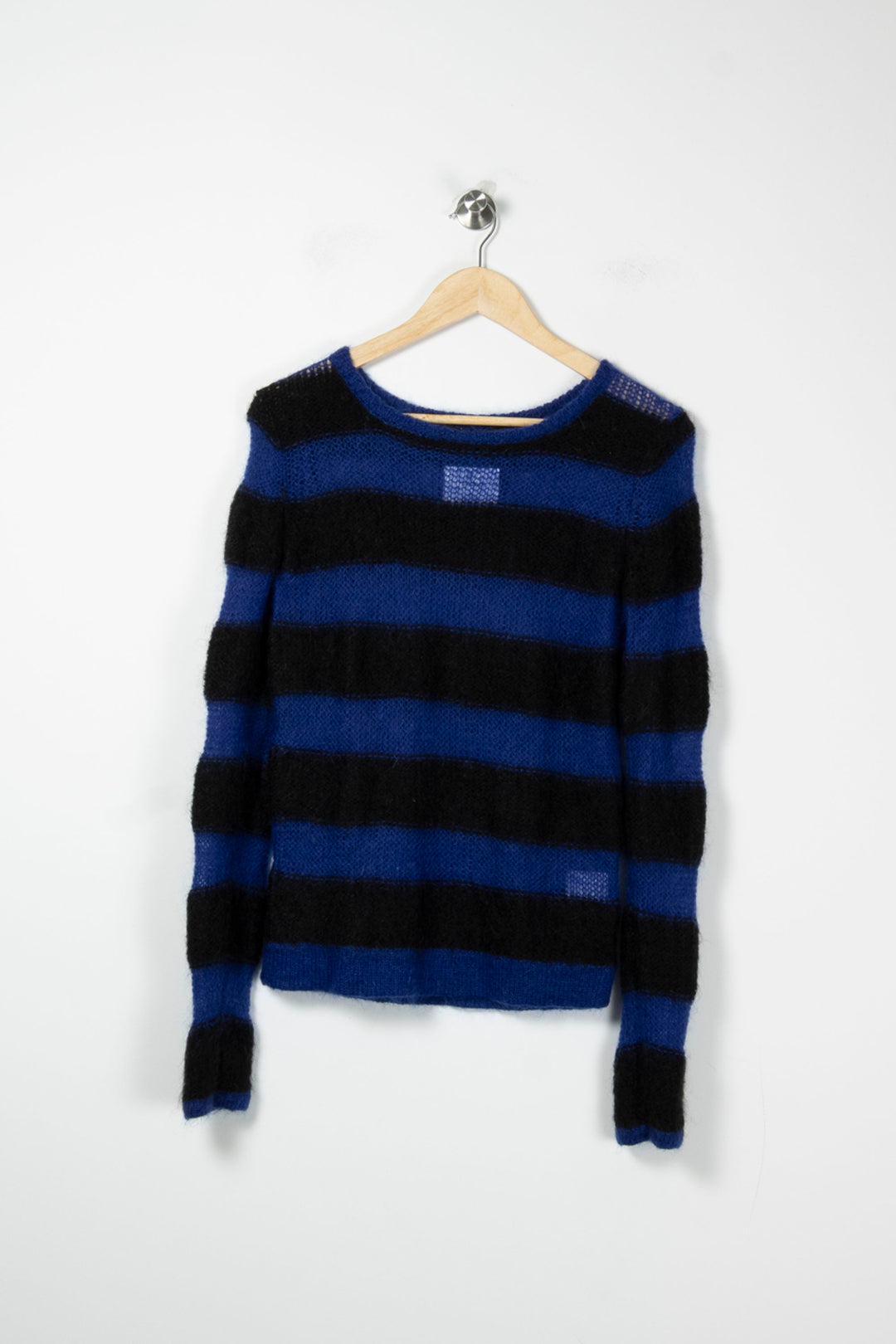 Pull Bleu et Noir - Taille M/38 de la marque Maje | PARAD88797 - Vendu par Paradigme - Image 2