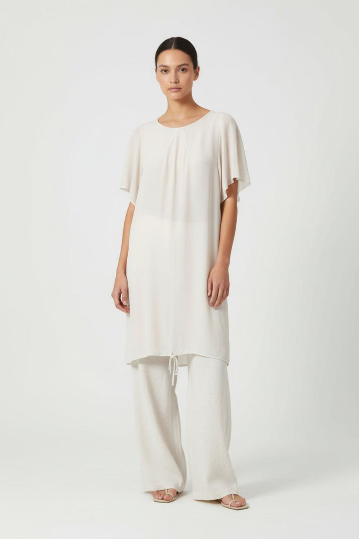 Robe Droite Blanche - Taille XS/34 de la marque Acne Studios | PARAD88805 - Vendu par Paradigme - Image 1