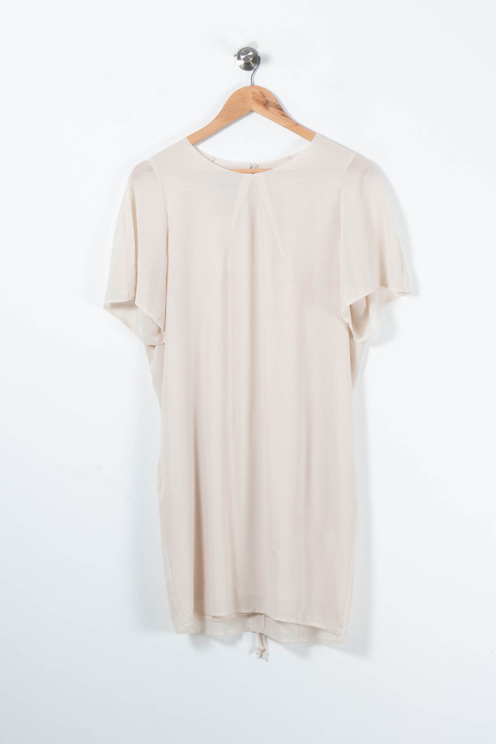 Robe Droite Blanche - Taille XS/34 de la marque Acne Studios | PARAD88805 - Vendu par Paradigme - Image 2