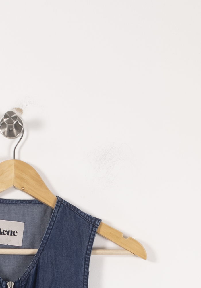 Robe en Jean Bleue - Taille S/36 de la marque Acne Studios | PARAD88809 - Vendu par Paradigme - Image 3