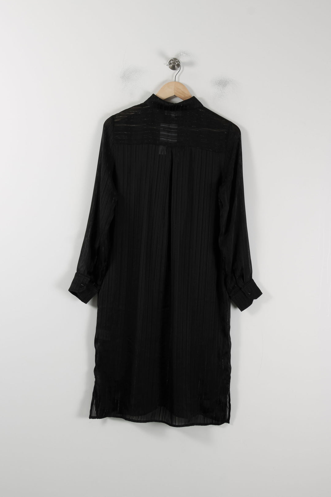 Robe Chemise Noire - Taille S/36 de la marque Grace & Mila | PARAD88819 - Vendu par Paradigme - Image 4