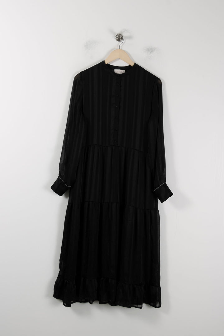 Robe Midi Noire - Taille S/36 de la marque Grace & Mila | PARAD88820 - Vendu par Paradigme - Image 2