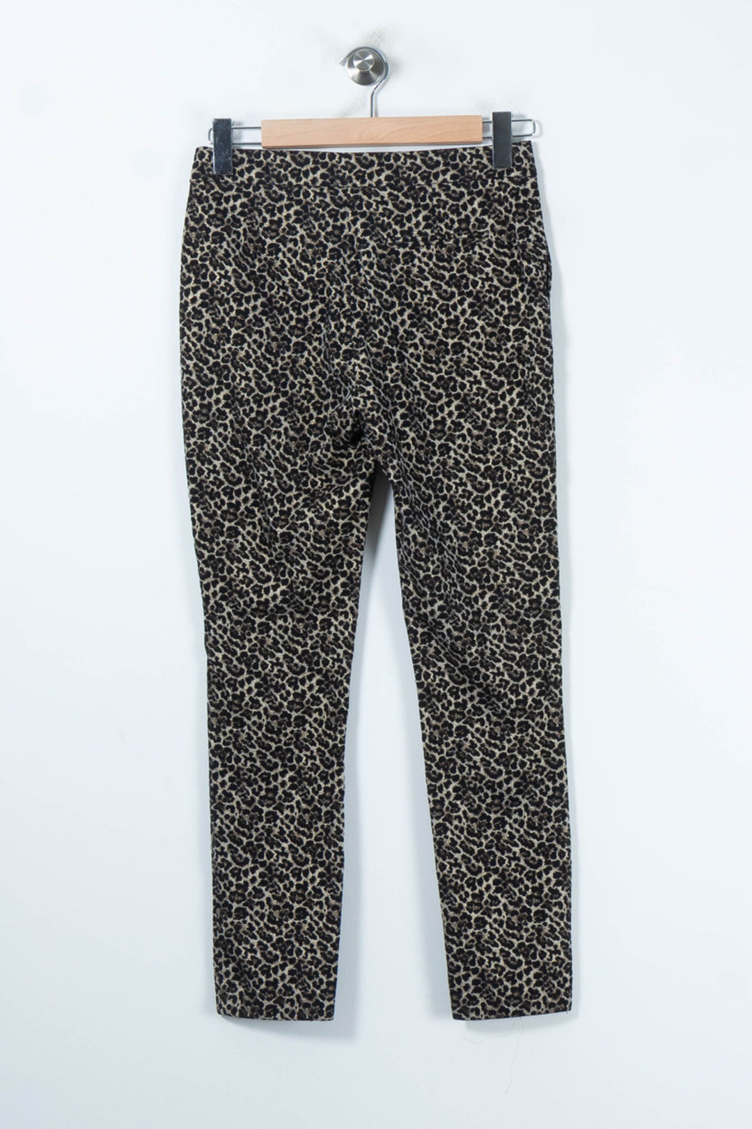 Pantalon Léopard Noir et Beige - Taille S/36 de la marque Sézane | PARAD88821 - Vendu par Paradigme - Image 4
