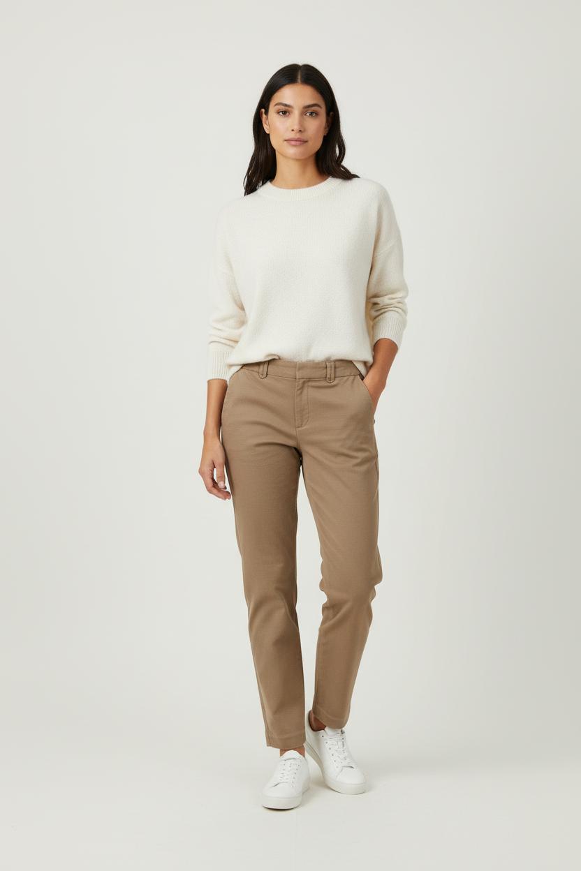 Pantalon Beige - Taille S/36 de la marque Sézane | PARAD88823 - Vendu par Paradigme - Image 1