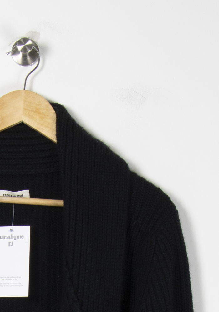 Cardigan Noir - Taille S/36 de la marque Zadig&Voltaire | PARAD88825 - Vendu par Paradigme - Image 3
