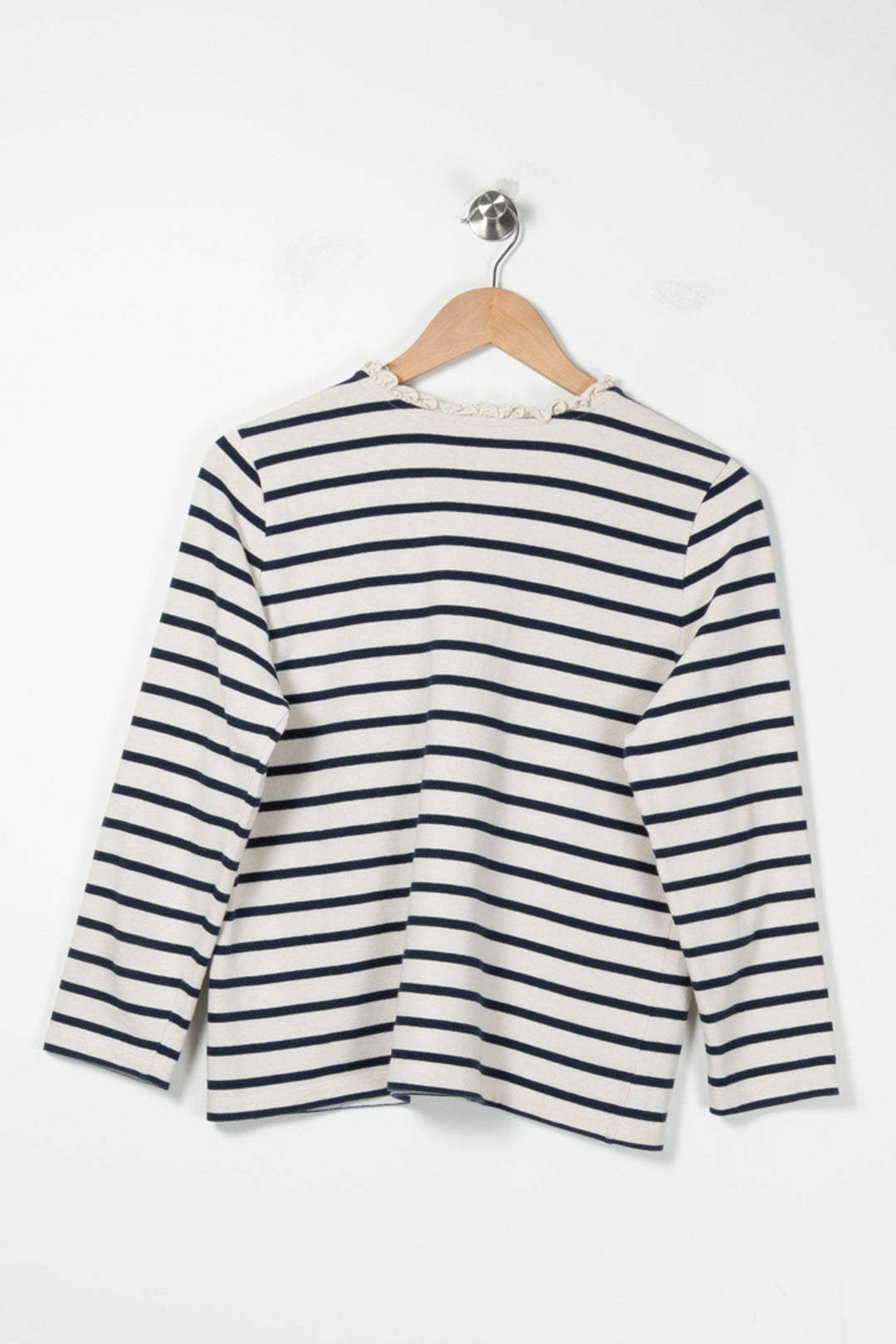 Marinière Blanc et Bleu - Taille M/38 de la marque Sézane | PARAD88826 - Vendu par Paradigme - Image 4