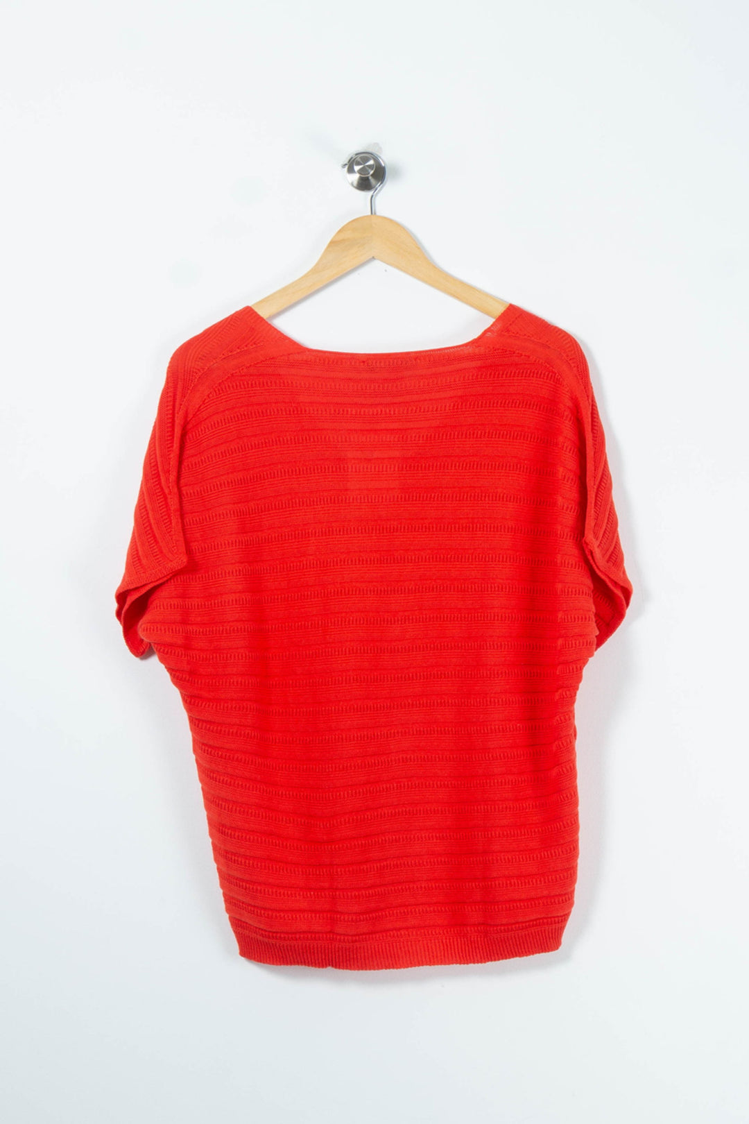 Pull Rouge - Taille S/36 de la marque La Fée Maraboutée | PARAD88842 - Vendu par Paradigme - Image 4