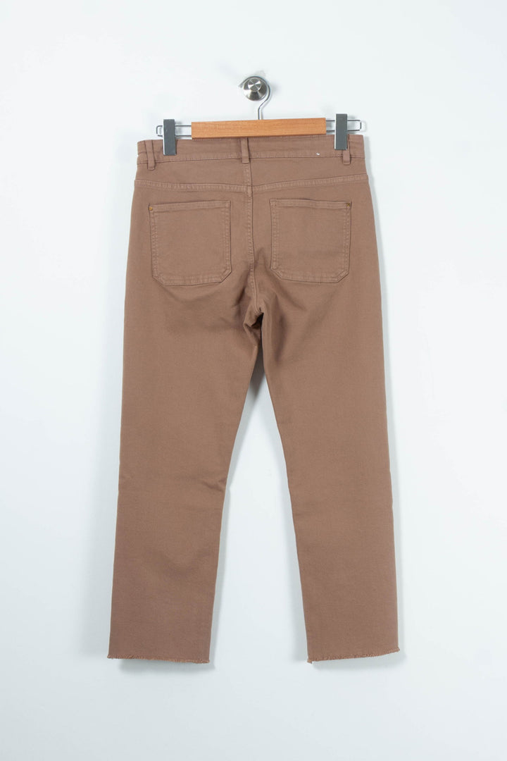 Jean Beige - Taille M/38 de la marque Maison 123 | PARAD88846 - Vendu par Paradigme - Image 4