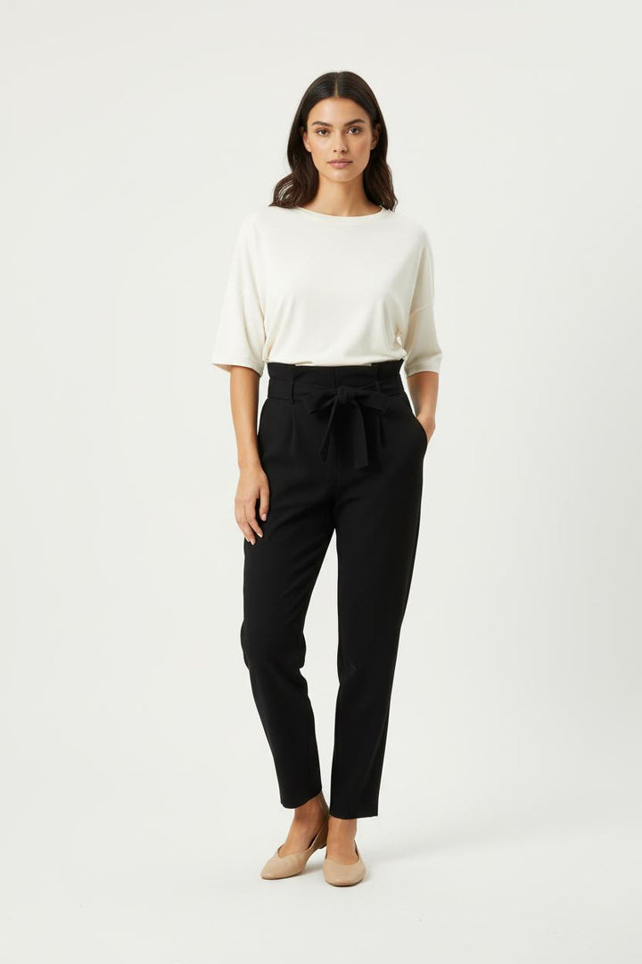 Pantalon Carrot Noir - Taille M/38 de la marque One Step | PARAD88856 - Vendu par Paradigme - Image 1