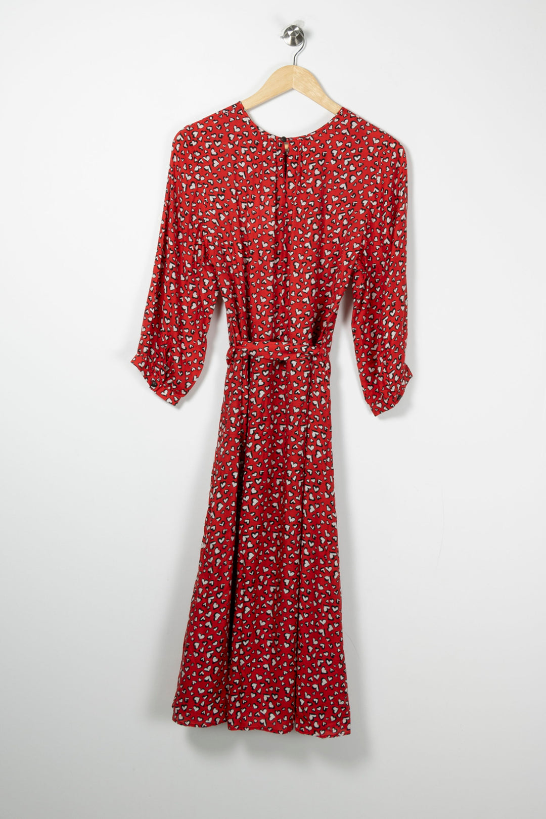 Robe Longue Rouge et Blanche - Taille L/40 de la marque IKKS | PARAD88860 - Vendu par Paradigme - Image 4