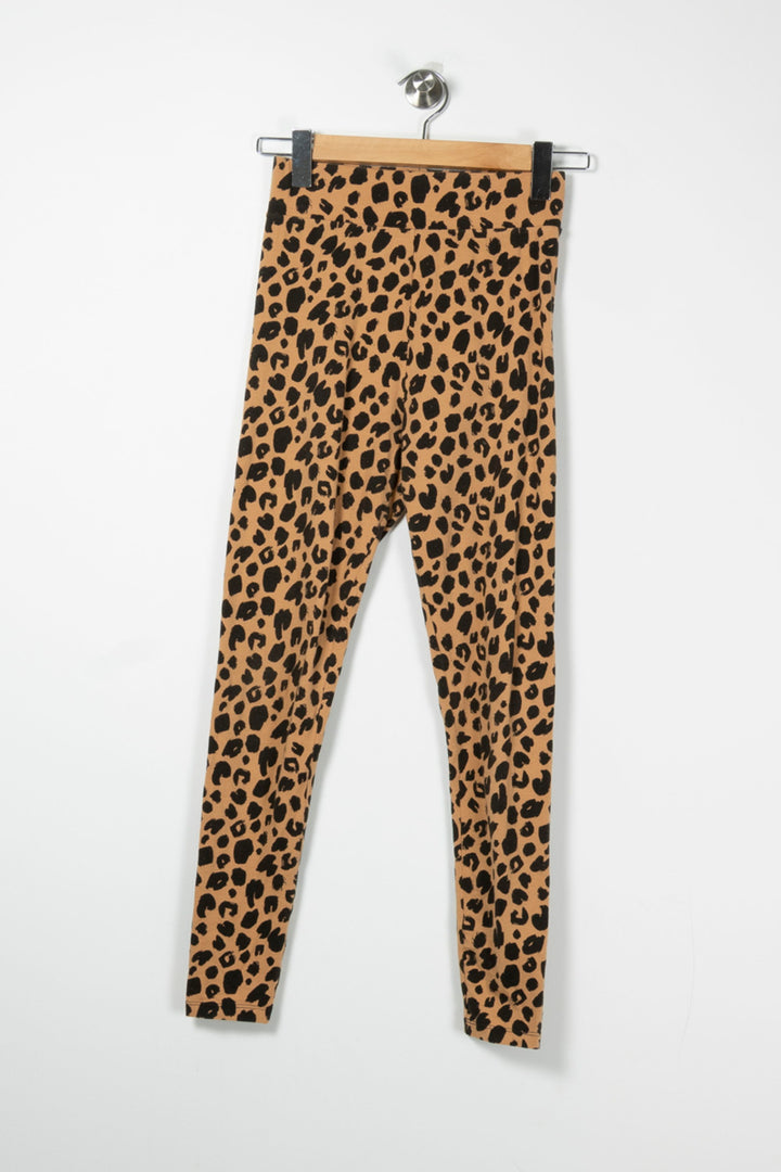 Legging Léopard Marron et Noir - Taille S/36 de la marque Balzac Paris | PARAD88873 - Vendu par Paradigme - Image 2