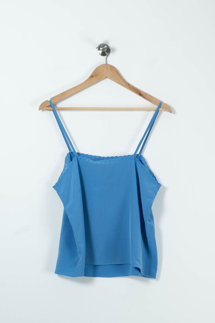 Caraco Bleu - Taille L/40 de la marque Vanessa Bruno | PARAD88884 - Vendu par Paradigme - Image 4