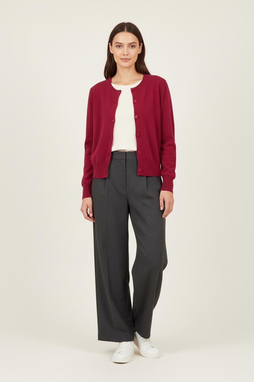 Cardigan Rose - Taille XS/34 de la marque Caroll | PARAD88889 - Vendu par Paradigme - Image 1