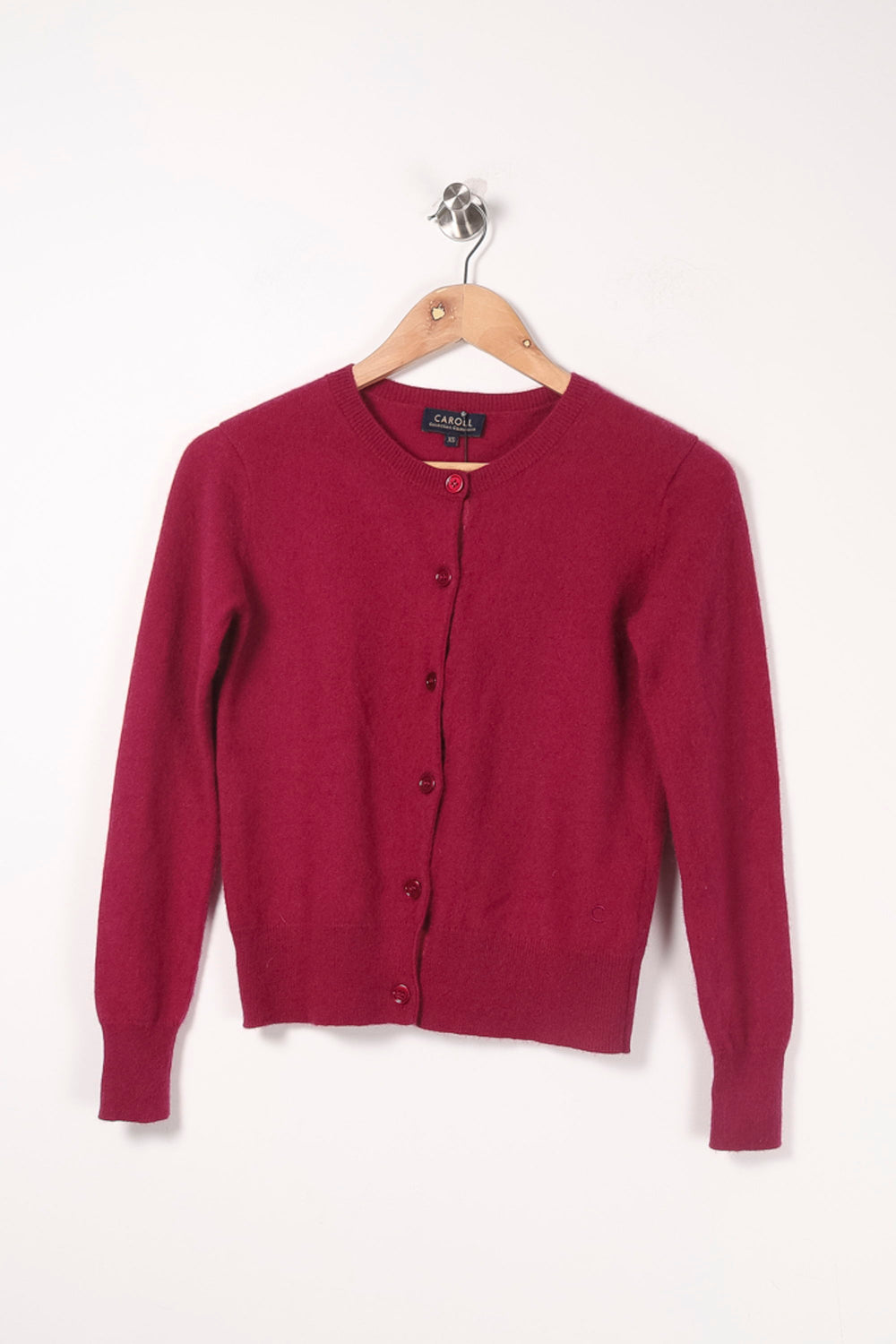 Cardigan Rose - Taille XS/34 de la marque Caroll | PARAD88889 - Vendu par Paradigme - Image 2