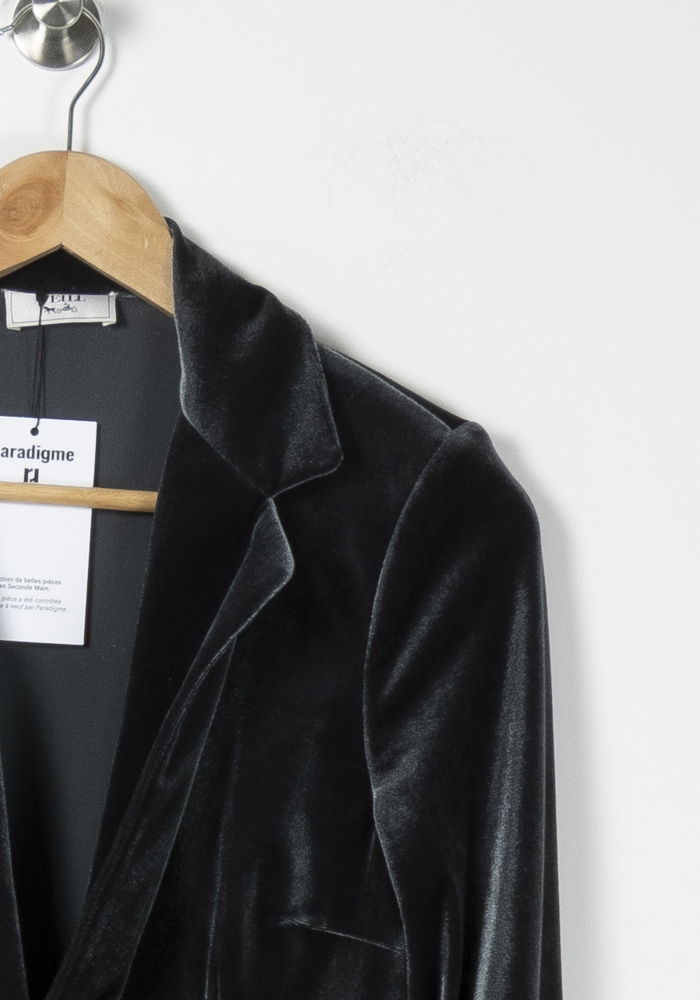 Blazer Gris - Taille M/38 de la marque Weill | PARAD88894 - Vendu par Paradigme - Image 3