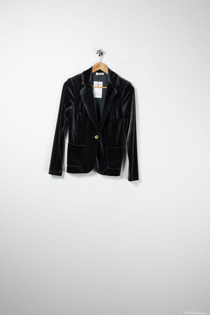 Blazer Gris - Taille M/38 de la marque Weill | PARAD88894 - Vendu par Paradigme - Image 2