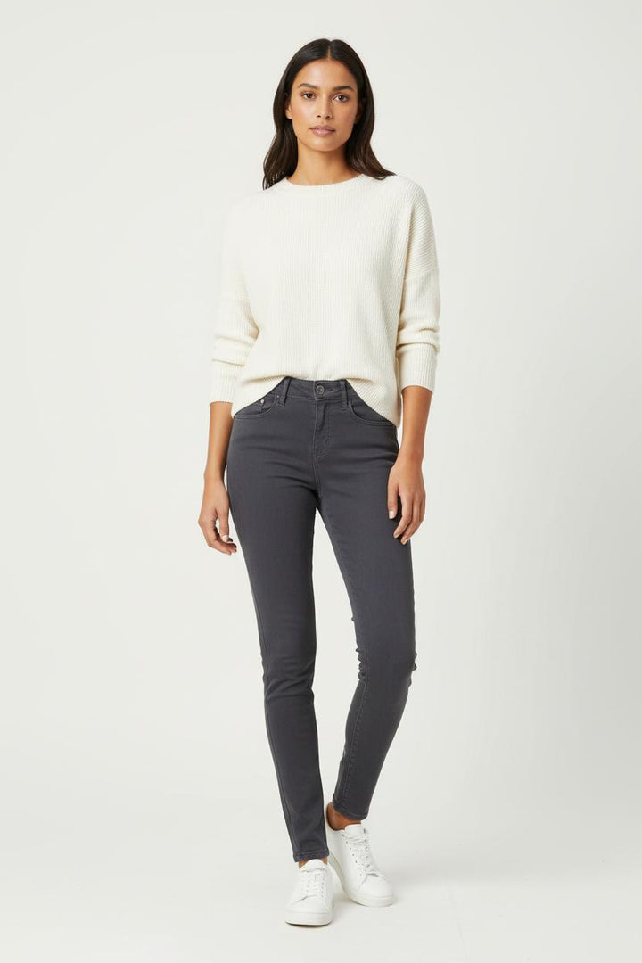 Jean Gris - Taille XS/34 de la marque The Kooples | PARAD88898 - Vendu par Paradigme - Image 1
