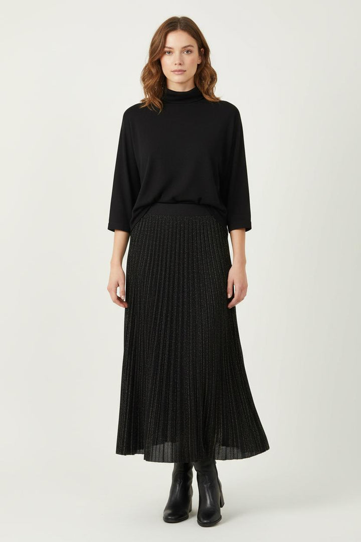 Jupe Plissée Noire - Taille S/36 de la marque Petite Mendigote | PARAD88908 - Vendu par Paradigme - Image 1