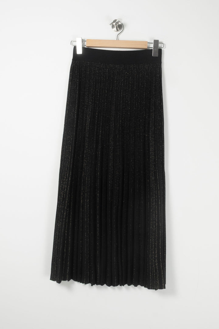 Jupe Plissée Noire - Taille S/36 de la marque Petite Mendigote | PARAD88908 - Vendu par Paradigme - Image 2
