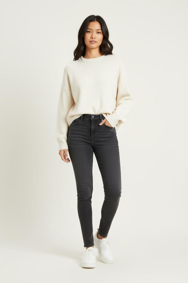 Jean Skinny Gris - Taille S/36 de la marque Levi's | PARAD88910 - Vendu par Paradigme - Image 1