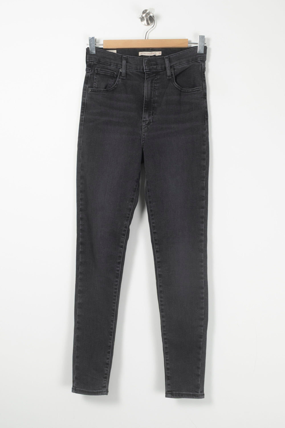 Jean Skinny Gris - Taille S/36 de la marque Levi's | PARAD88910 - Vendu par Paradigme - Image 2