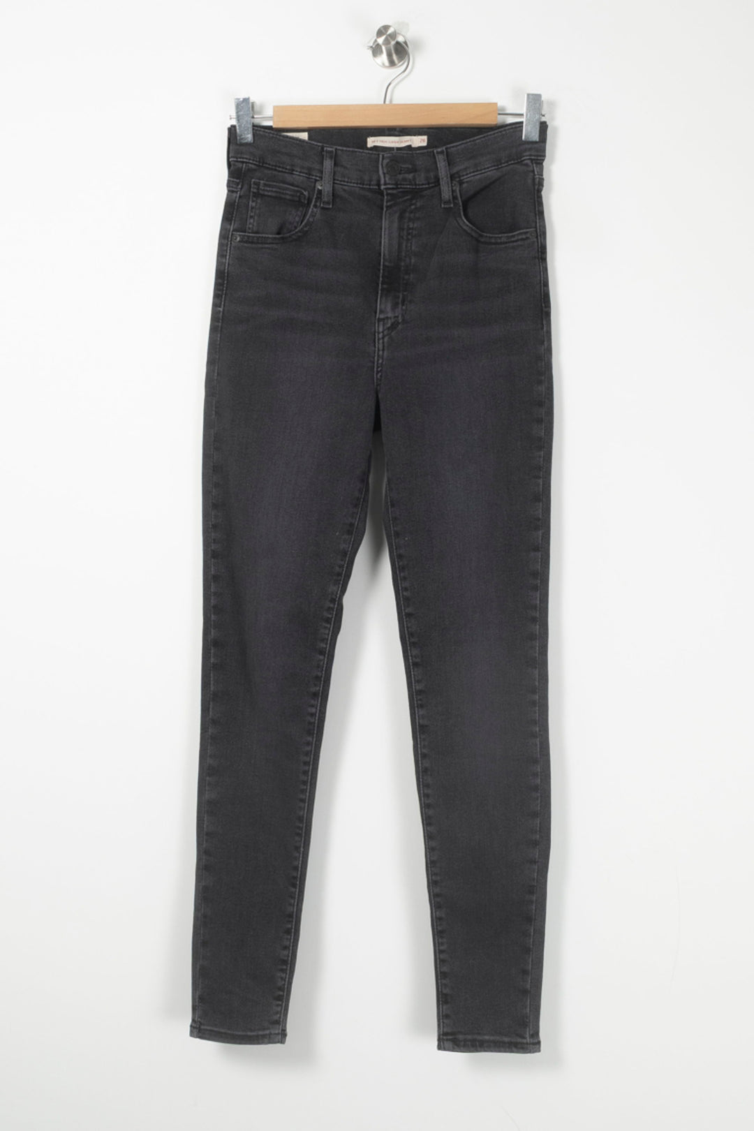 Jean Skinny Gris - Taille S/36 de la marque Levi's | PARAD88910 - Vendu par Paradigme - Image 2
