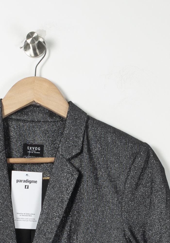 Blazer Gris - Taille L/40 de la marque Ekyog | PARAD88912 - Vendu par Paradigme - Image 3
