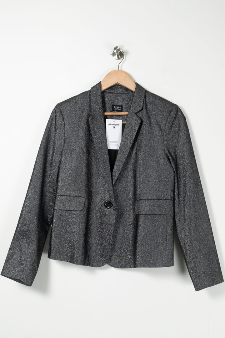 Blazer Gris - Taille L/40 de la marque Ekyog | PARAD88912 - Vendu par Paradigme - Image 2