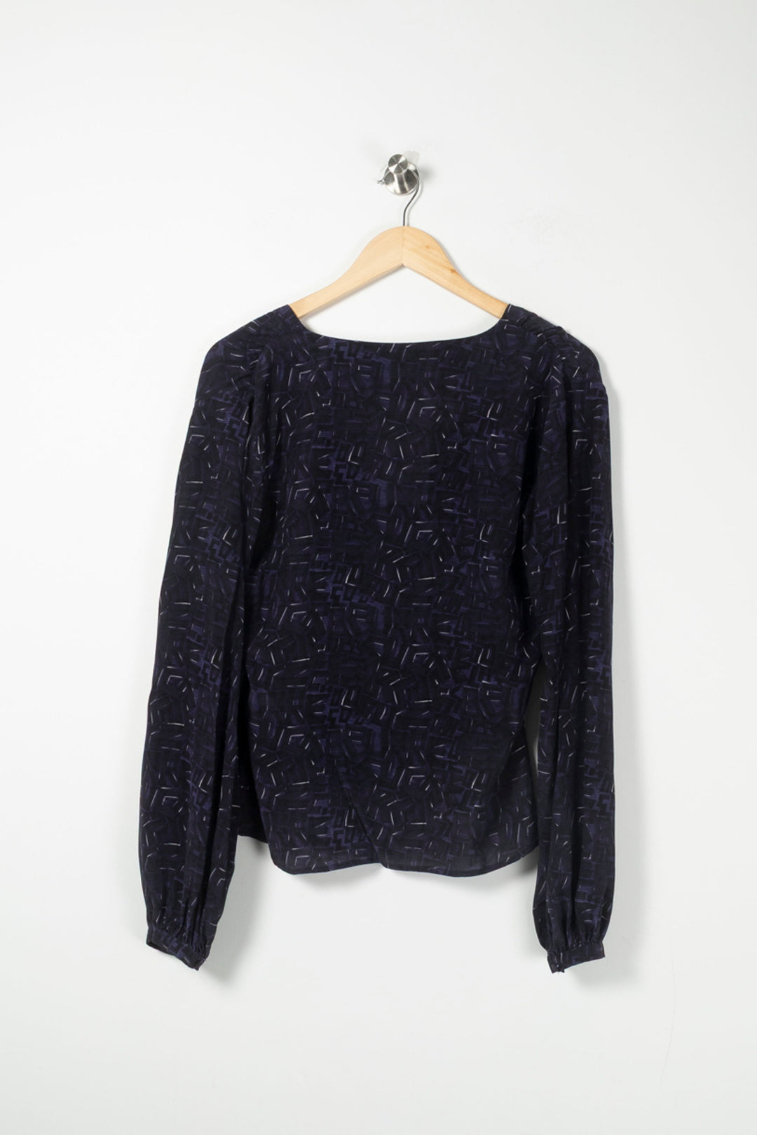 Blouse Violet - Taille XL/42 de la marque Soi Paris | PARAD88913 - Vendu par Paradigme - Image 4
