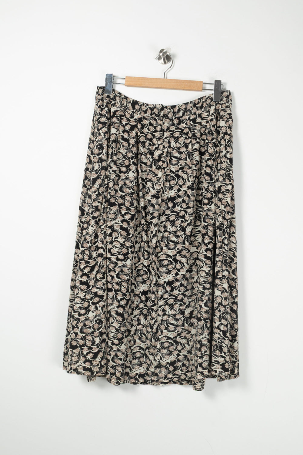 Jupe Longue Noire et Beige - Taille L/40 de la marque Ekyog | PARAD88914 - Vendu par Paradigme - Image 2