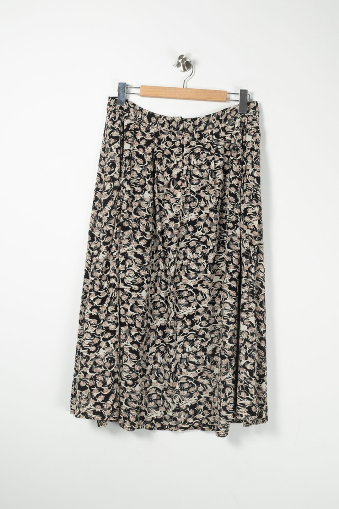 Jupe Longue Noire et Beige - Taille L/40 de la marque Ekyog | PARAD88914 - Vendu par Paradigme - Image 2
