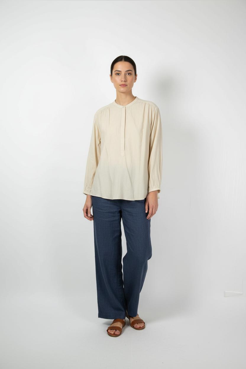 Blouse Beige - Taille L/40 de la marque Ekyog | PARAD88915 - Vendu par Paradigme - Image 1