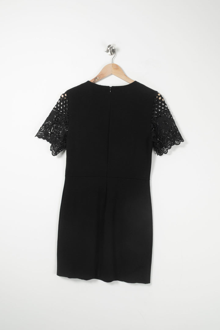 Robe Courte Noire - Taille S/36 de la marque Kookai | PARAD88919 - Vendu par Paradigme - Image 4
