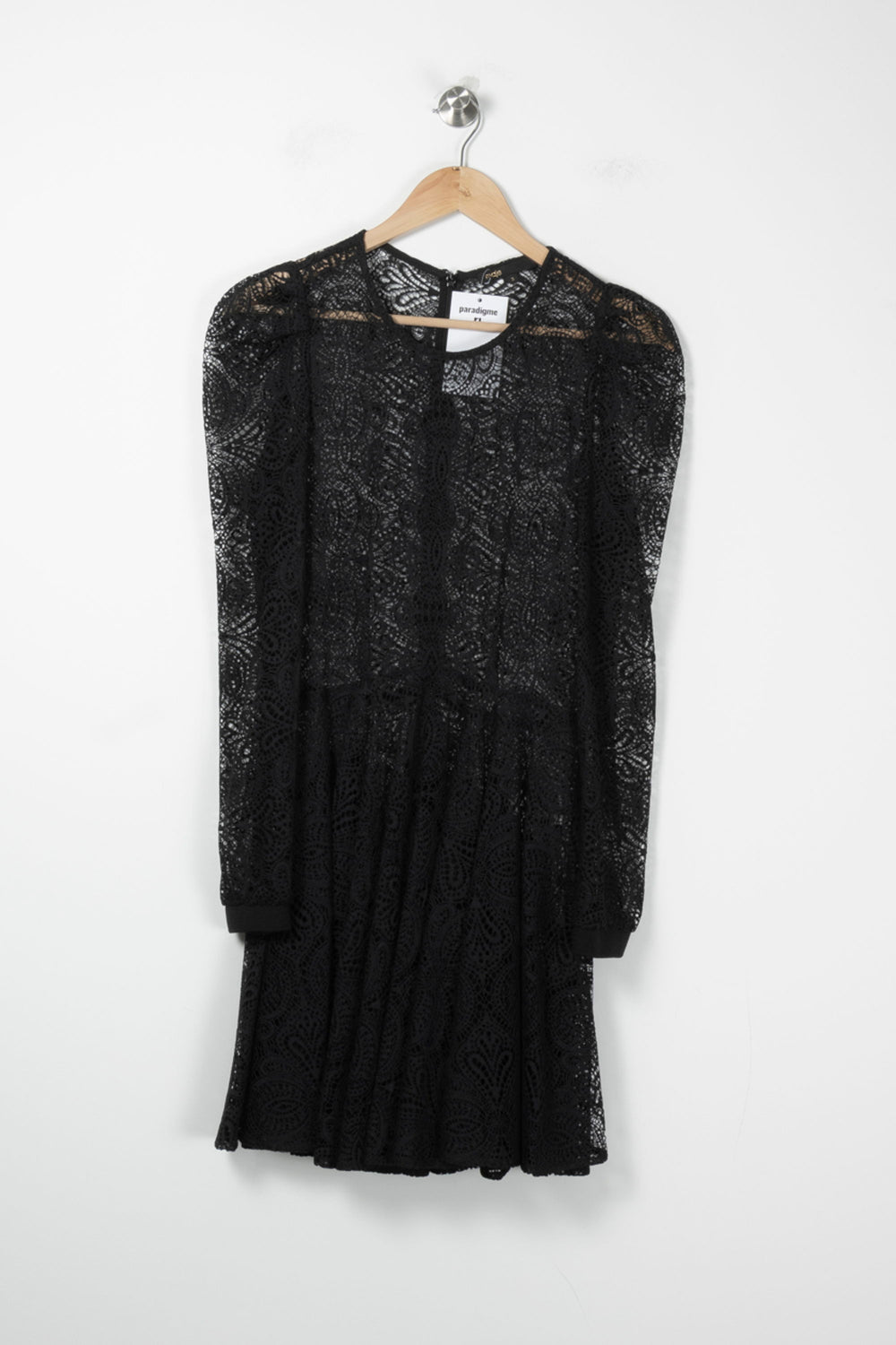 Robe Courte Noire - Taille L/40 de la marque Maje | PARAD88929 - Vendu par Paradigme - Image 2