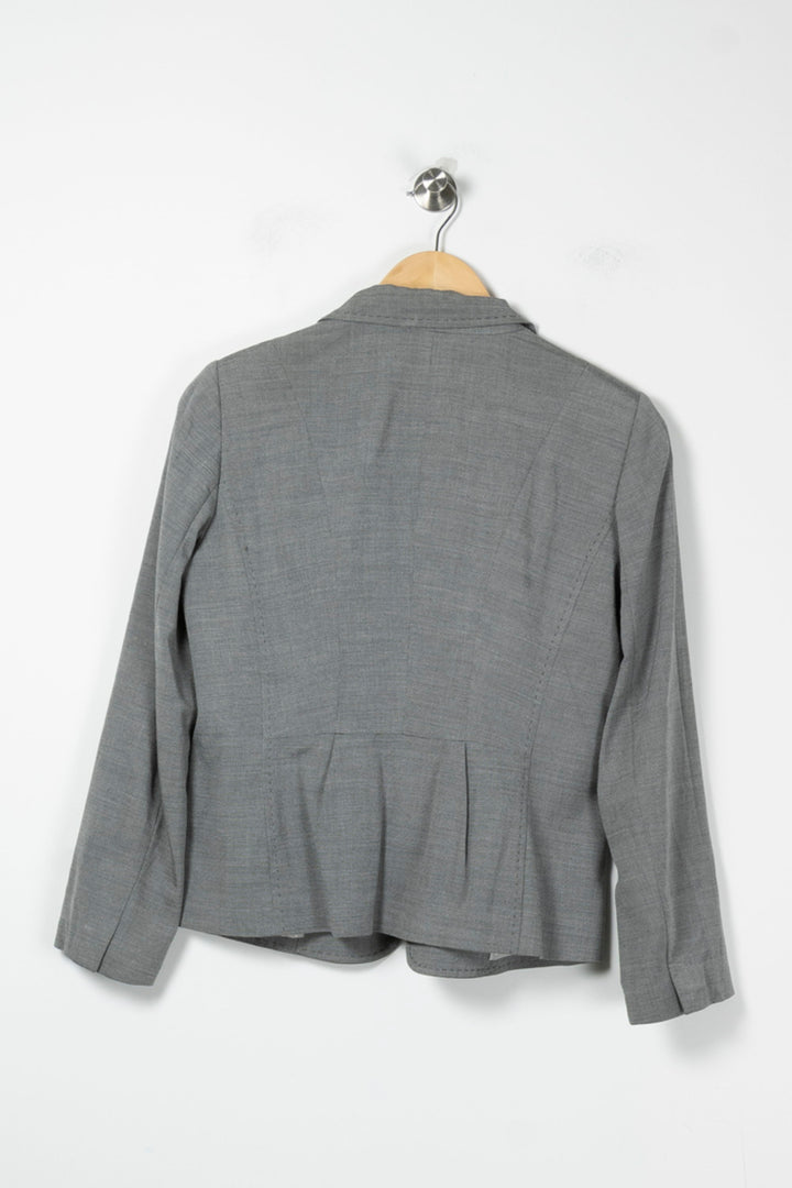 Veste Grise - Taille L/40 de la marque Caroll | PARAD88933 - Vendu par Paradigme - Image 4