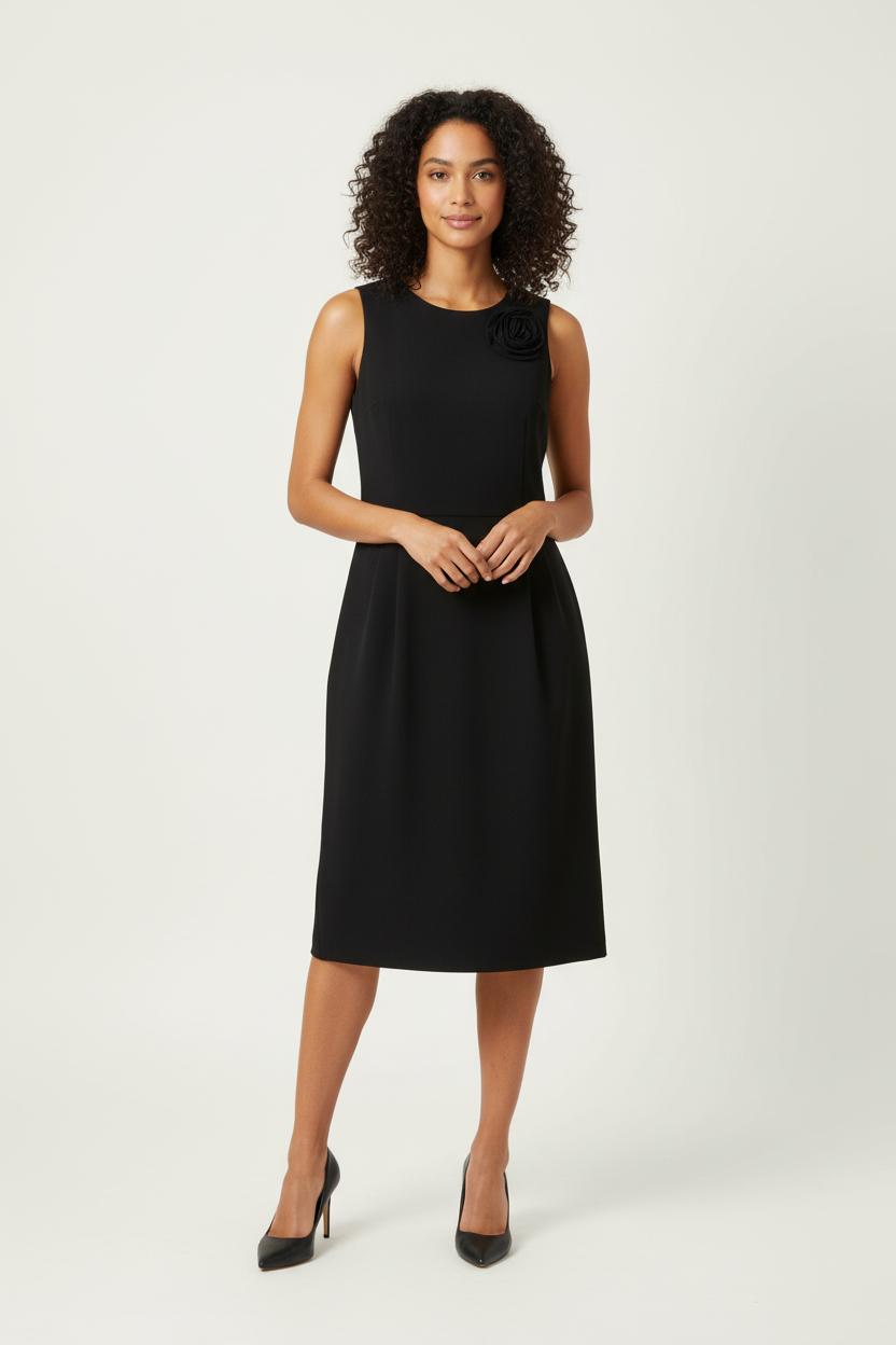 Robe Sans Manches Noire - Taille M/38 de la marque Maison 123 | PARAD88934 - Vendu par Paradigme - Image 1