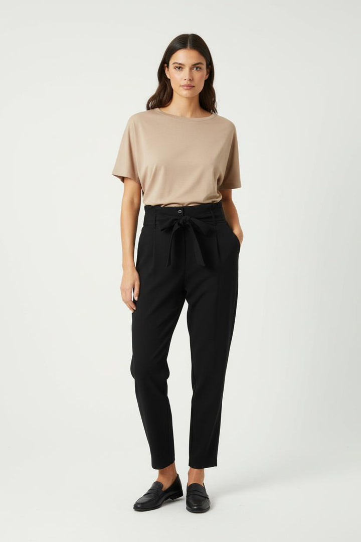 Pantalon Noir - Taille L/40 de la marque IKKS | PARAD88941 - Vendu par Paradigme - Image 1