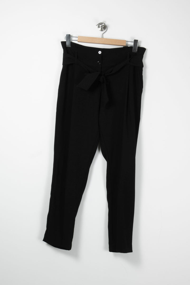 Pantalon Noir - Taille L/40 de la marque IKKS | PARAD88941 - Vendu par Paradigme - Image 2